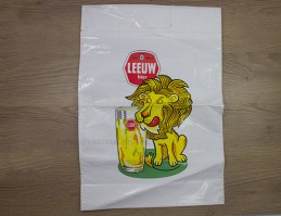 leeuw bier plastic zak jaren 60